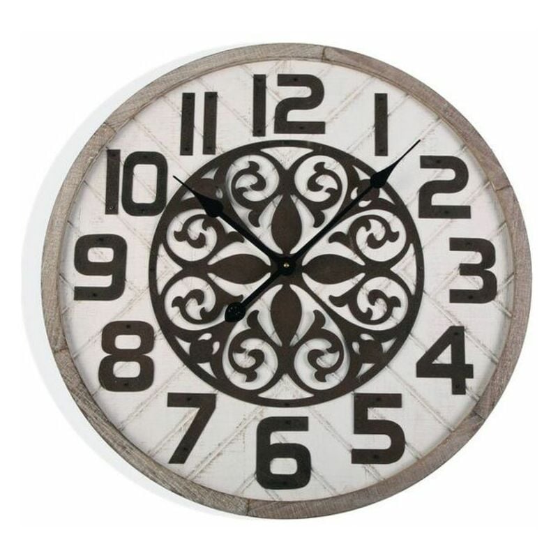 

Reloj de Pared Madera MDF y metal (4,5 x 60 x 60 cm)