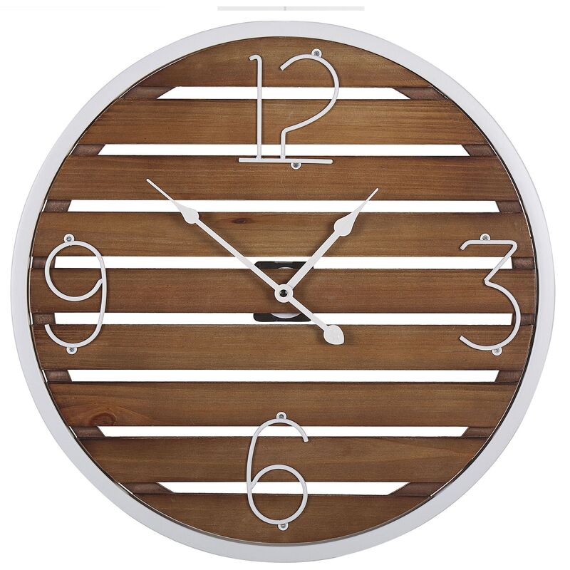 

Reloj de pared madera oscura ø50 cm ARRIAGA