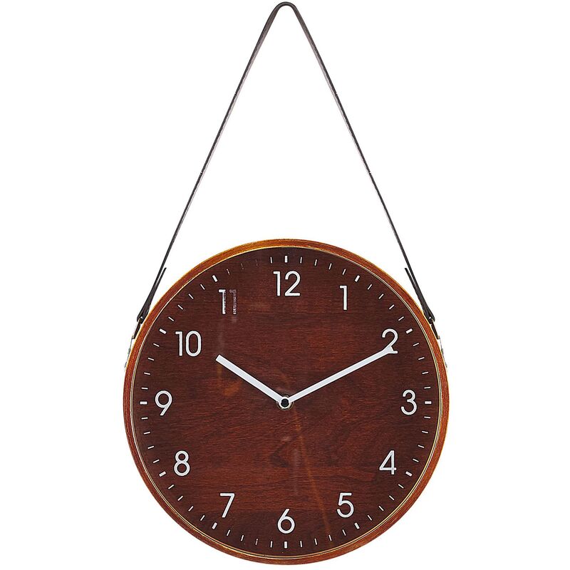 

Reloj de pared marrón ø26 cm RENENS
