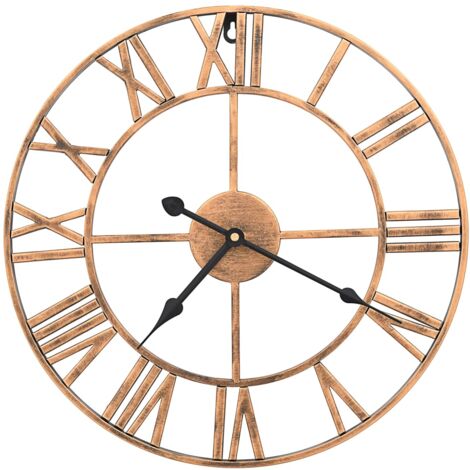 Reloj de pared Metal 40 cm Oro DEC022220