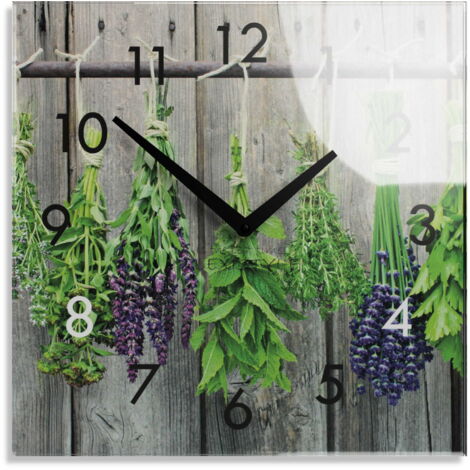Reloj de pared moderno para el salón Pęki Roślin