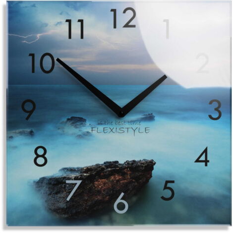 Reloj de pared Ocean silencioso moderno