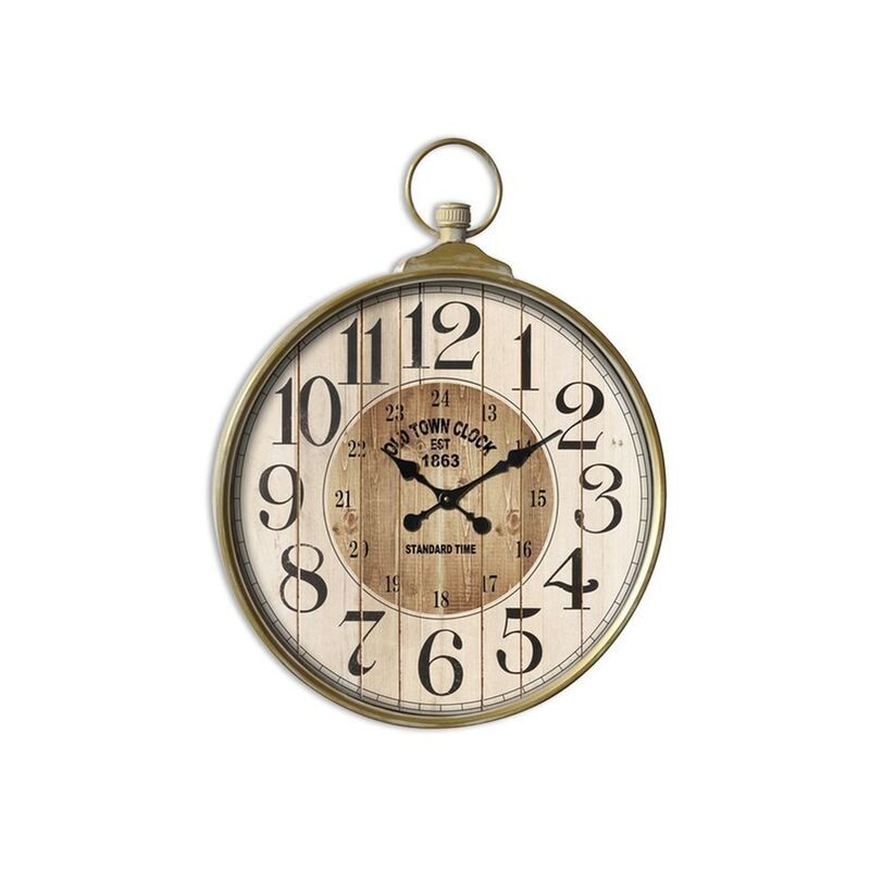 

Reloj de Pared Old Town Metal (5,5 x 85 x 67 cm)