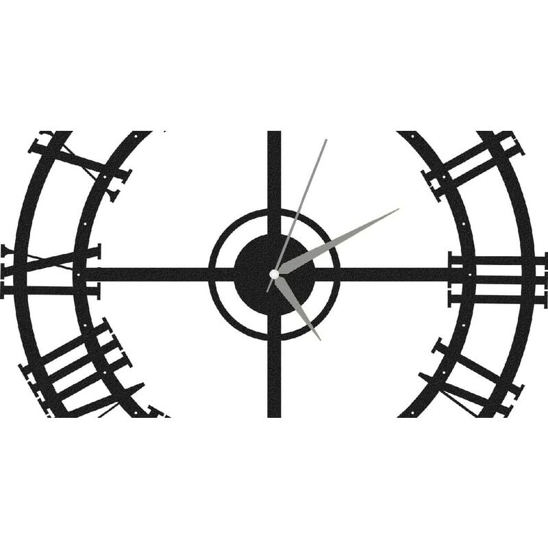 

Reloj de Pared - para el Salon, Dormitorio - Metal Multicolor 1.6mm 50 x 0.16 x 50