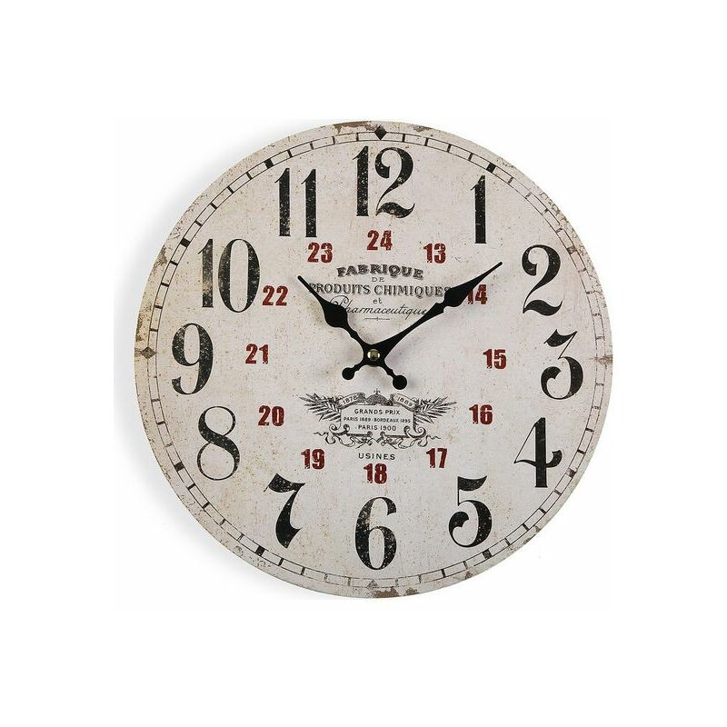 

Reloj de Pared Pharmautique Madera (4 x 30 x 30 cm)