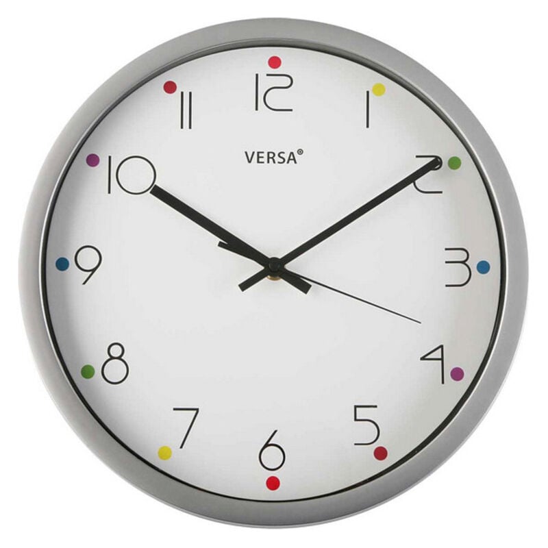 

Reloj de Pared Plástico (0,4 x 30,5 x 30,5 cm)