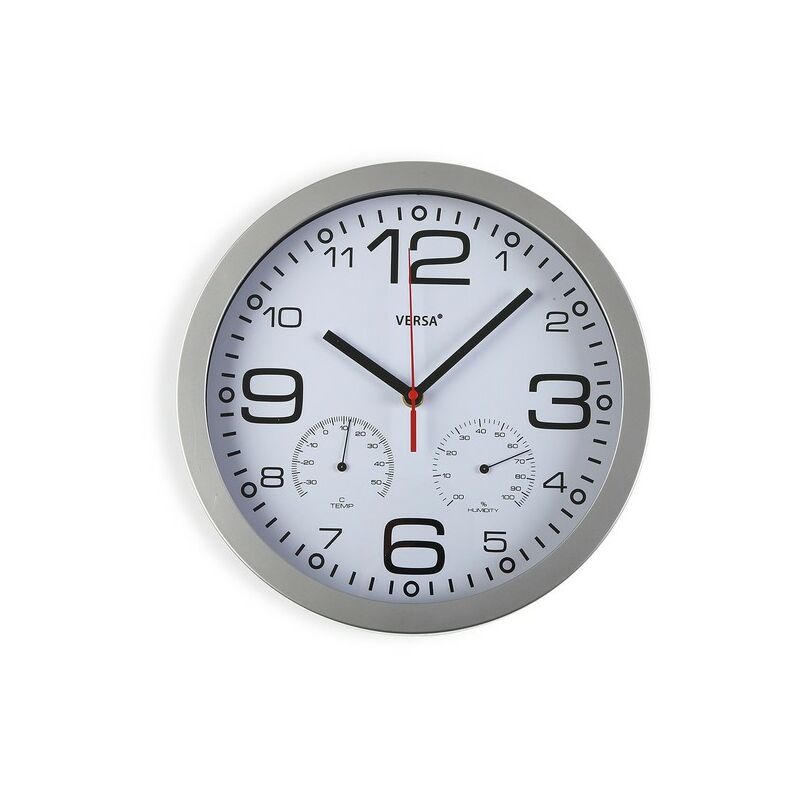 

Reloj de Pared Plástico (4,1 x 30 x 30 cm)
