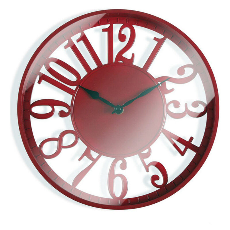 

Reloj de Pared Plástico (4,5 x 30 x 30 cm)
