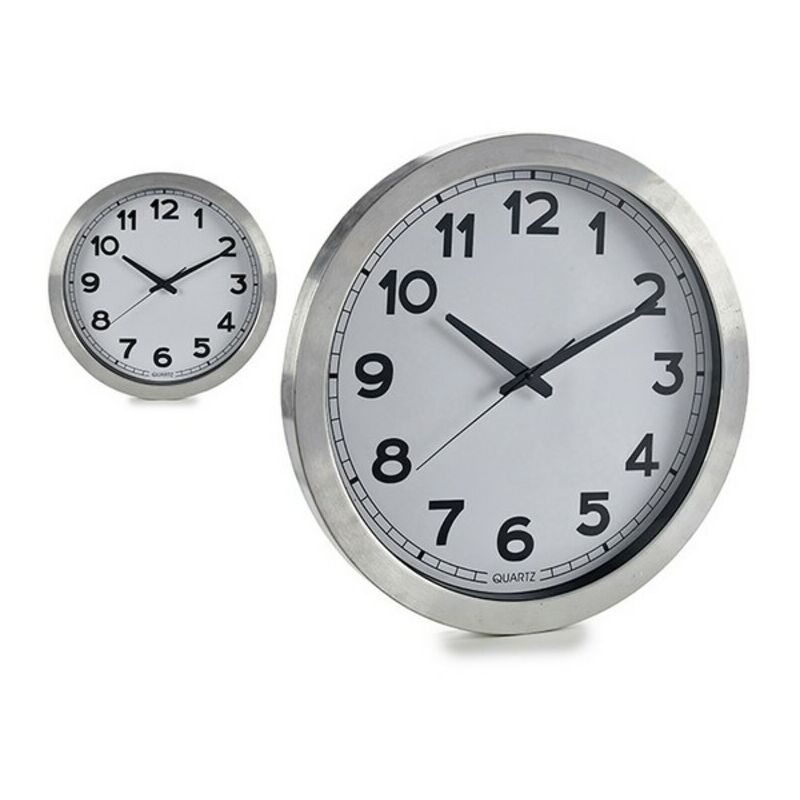

Reloj de Pared Plata 60 cm