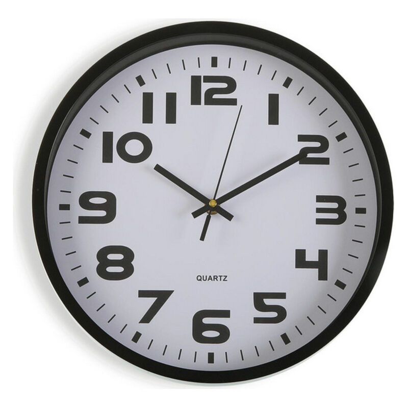 

Rogal - Reloj de pared plástico (4,2 x 30,5 x 30,5 cm) negro