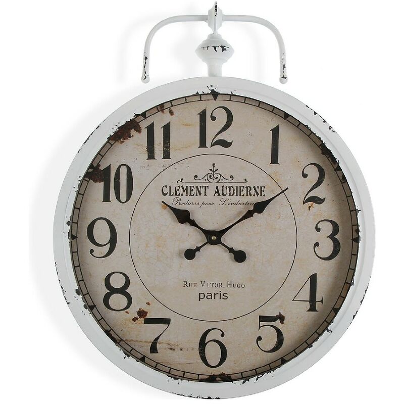 

Reloj de pared rustic metal (6 x 60 x 48 cm) - Rogal