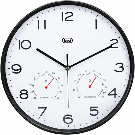 Reloj De Pared Termómetro Trevi Om 3510 T