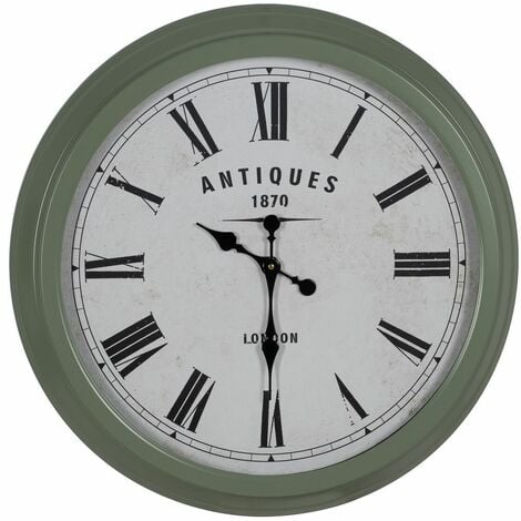 Reloj de cocina Vintage Verde Mint