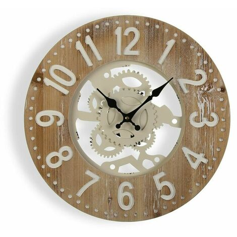 Relojes de pared online madera