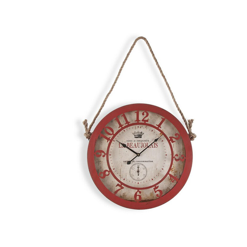 

Reloj de Pared Vintage Con cuerda Metal (Ø 50 cm)