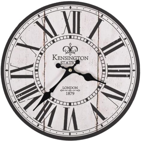 Reloj de pared vintage Londres 30 cm DEC022257