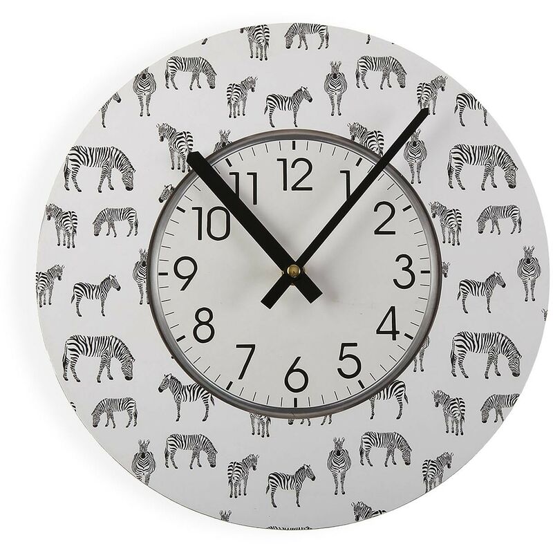 

Reloj De Pared Zebra 29Cm