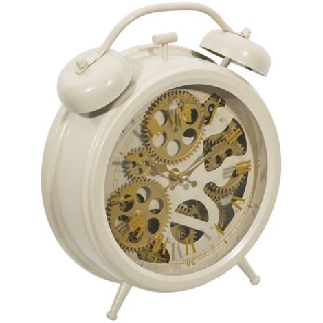 Reloj de sobremesa Janis D26x33,5cm arena - Atmosphera créateur d'intérieur