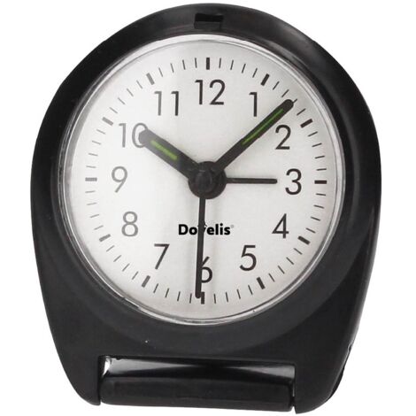 Reloj despertador analógico plegable