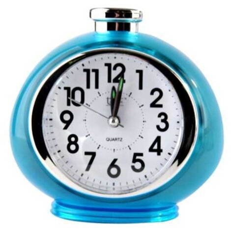 Reloj despertador Barrel azul Ladydoc 07139