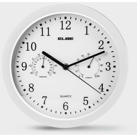 Reloj-Despertador ELBE RP2005B Blanco