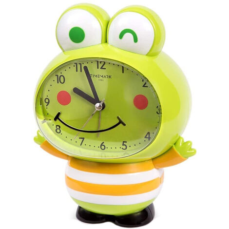 Despertador para niños para niñas y niños, silencioso, despertador infantil  sin tic-tac, reloj despertador con luz (azul) : : Juguetes y juegos