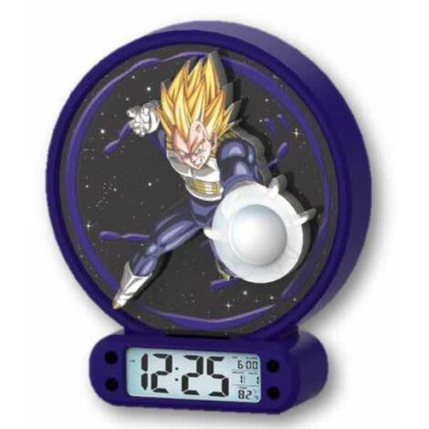 Reloj despertador luz dragon ball z