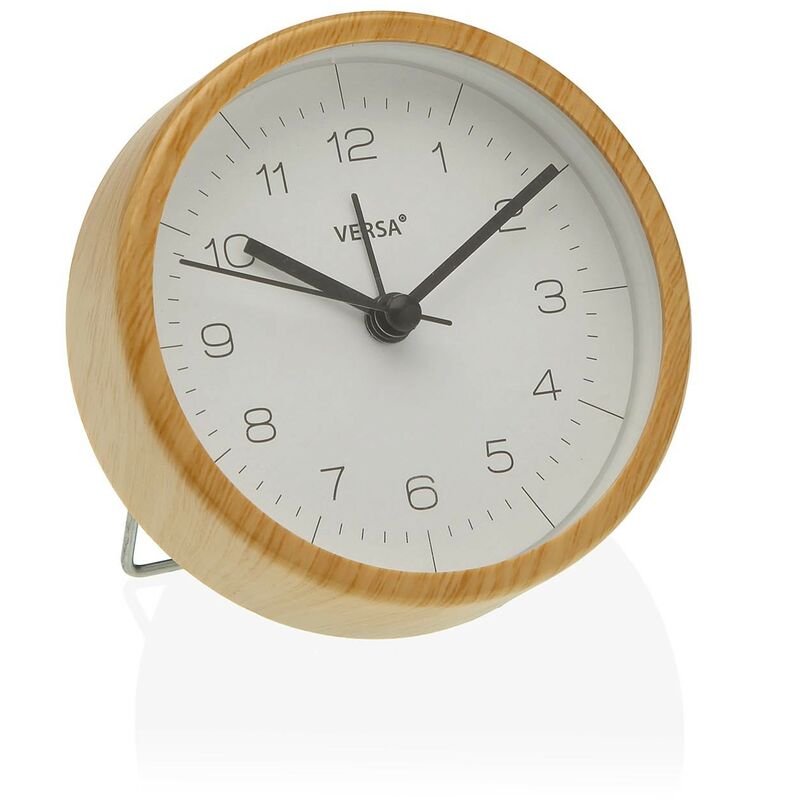 

Reloj Despertador Marrón Plástico
