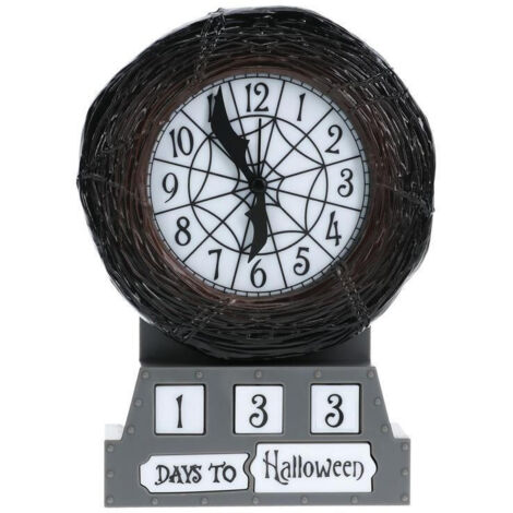 Reloj Despertador Paladone Pesadilla Antes De Navidad Cuenta
