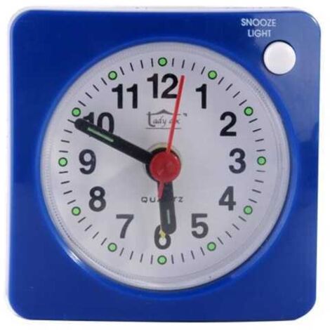 Reloj despertador Smooth Azul Ladydoc 07137