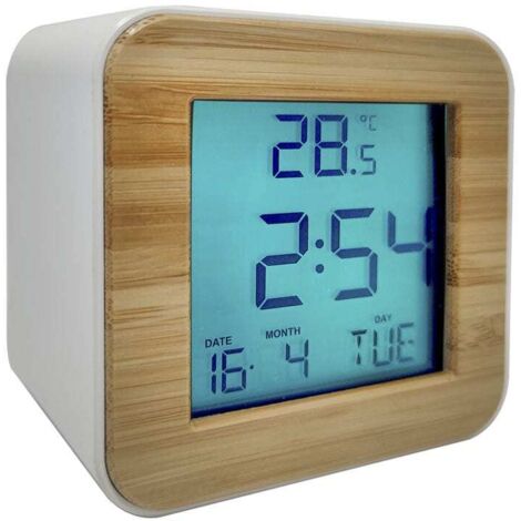 Reloj digital KÜKEN alarma y calendario