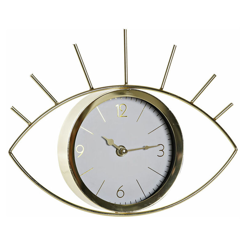 

Reloj DKD Home Decor Ojo grande Metal Dorado (29 x 4 x 22 cm)
