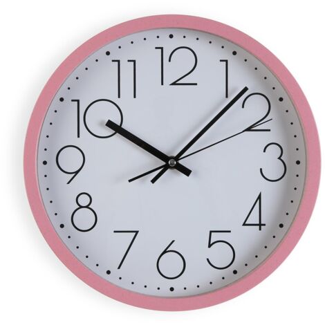 RELOJ ECO ROSA 30CM