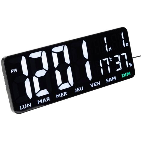 Reloj Garrett negro 35x13,2cm - Atmosphera créateur d'intérieur