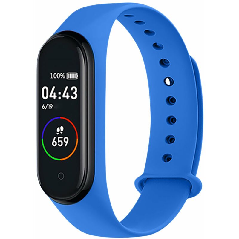 

Reloj inteligente Pantalla a color Deportes BT Reloj de pulsera Presion arterial Monitorizacion del ritmo cardiaco Reloj de fitness,Azul