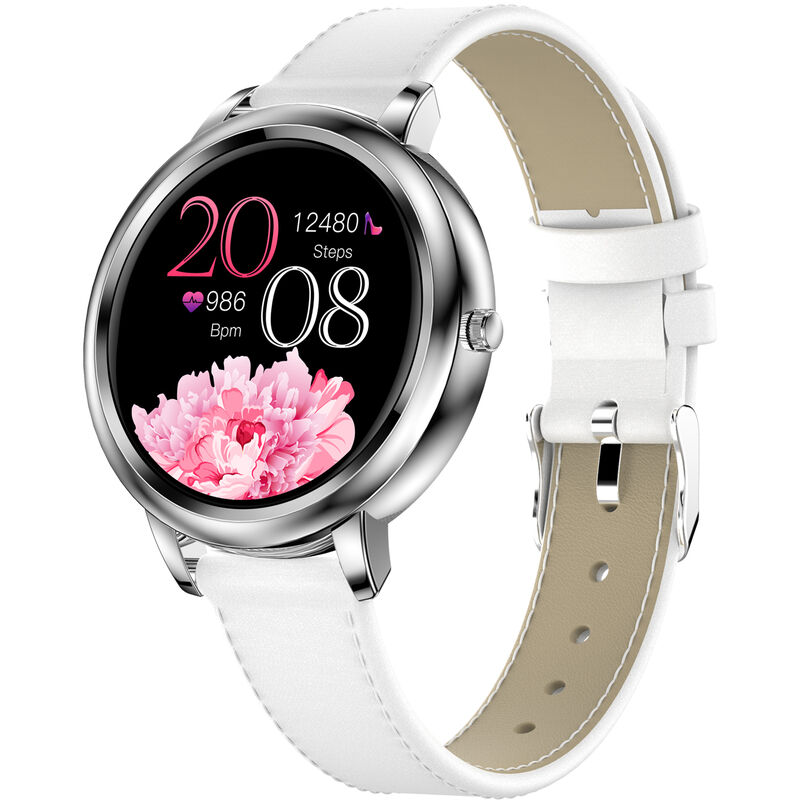 

Reloj inteligente para mujer, rastreador de ejercicios, pulsera Bluetooth, banda deportiva inteligente, frecuencia cardiaca, presion arterial,