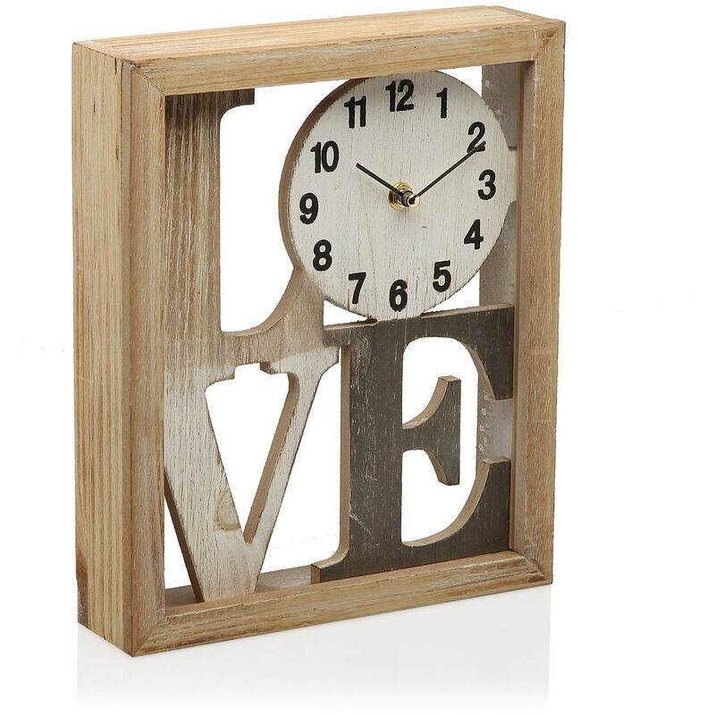 

Reloj Mesa Metal Love 25 Cm