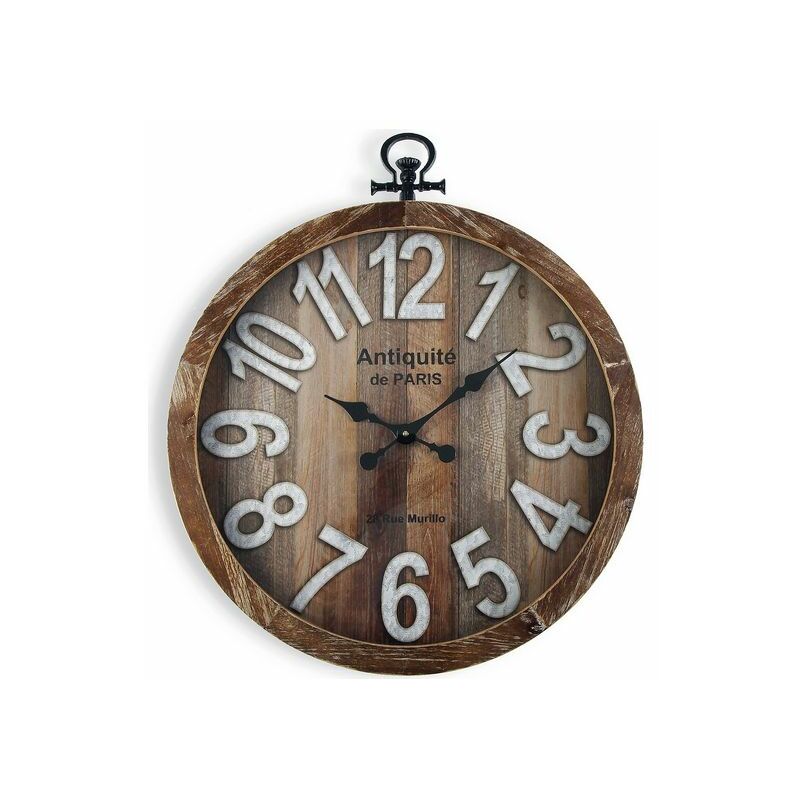 

Reloj Metal Madera MDF (74 x 6,5 x 60 cm)