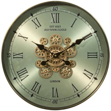 Reloj Michel D45cm verde - Atmosphera créateur d'intérieur
