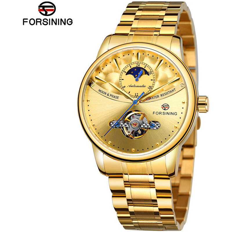 

Reloj para hombre Reloj mecanico automatico de cuerda automatica para hombre Reloj de pulsera con diseno de esfera esqueletica de moda clasica con