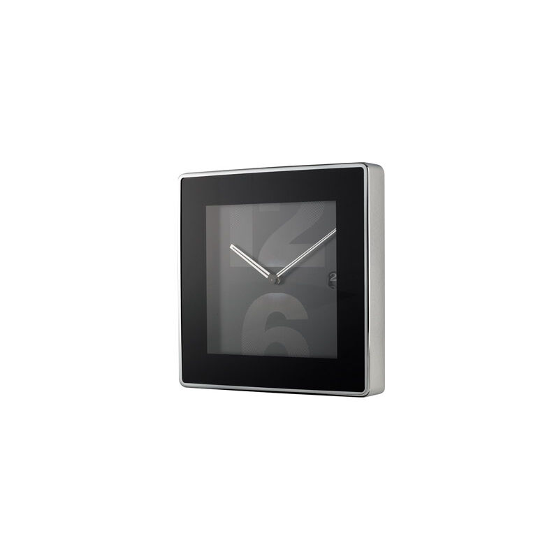 

Reloj pared acero negro 31 X 31 CM