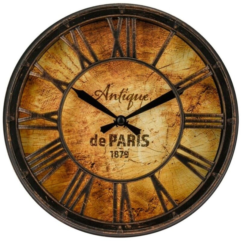 

Reloj Pared Antique Paris 21 Cm