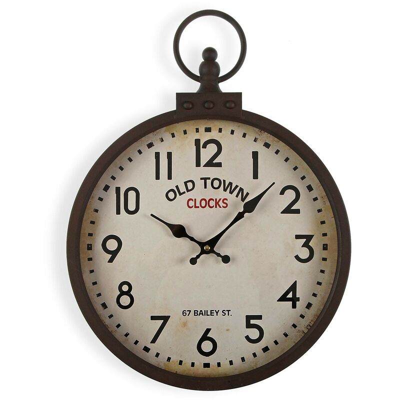

Reloj Pared De Metal 35 Cm