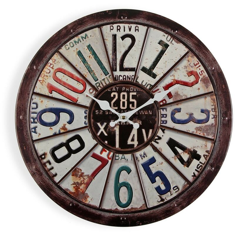 

Reloj Pared De Metal 40 Cm