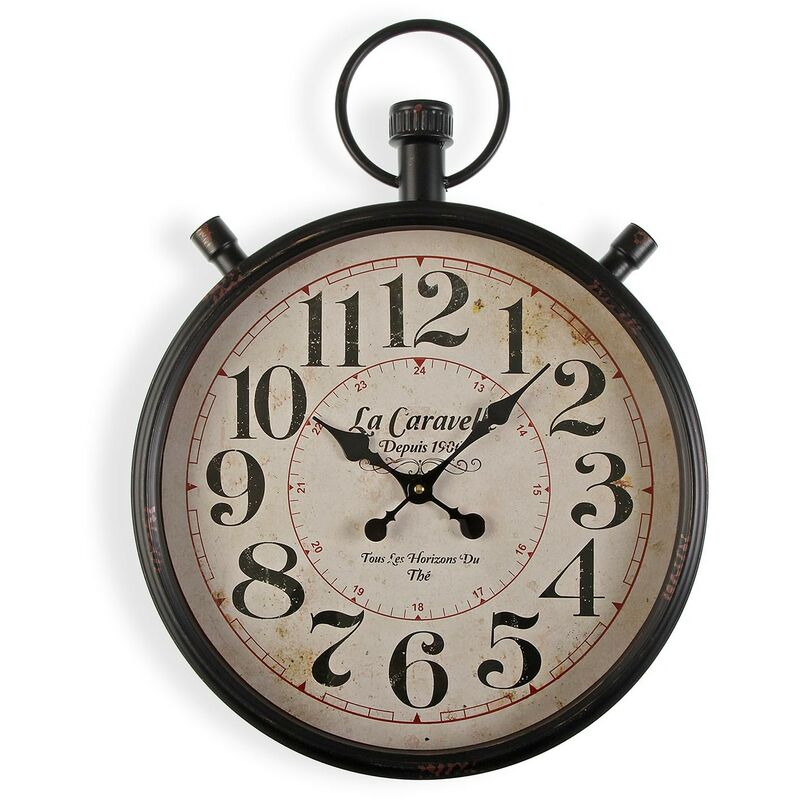 

Reloj Pared De Metal 44 Cm