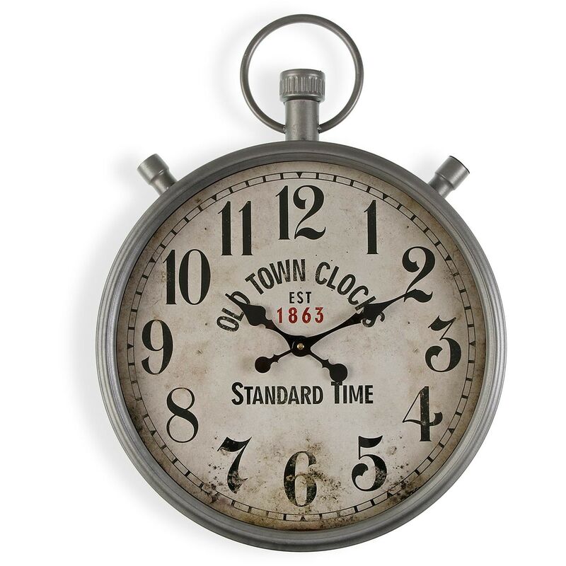 

Reloj Pared De Metal 44 Cm