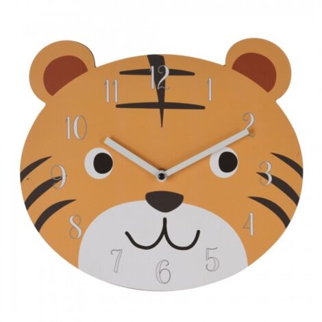 RELOJ PARED INFANTIL 26CM ANIMAL SURT. - EHLIS