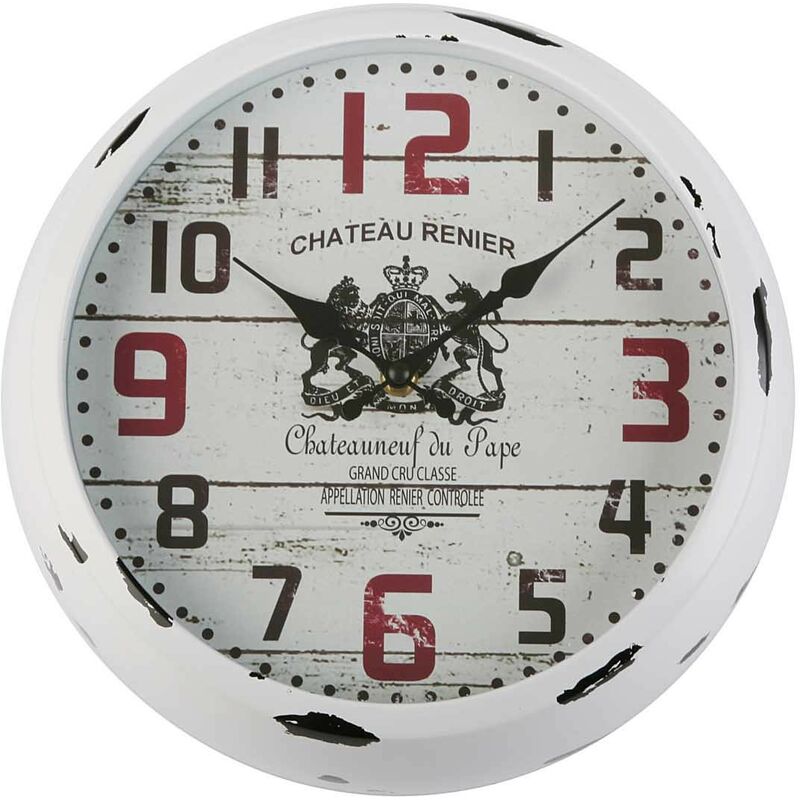 

Reloj Salon Blanco 30Cm