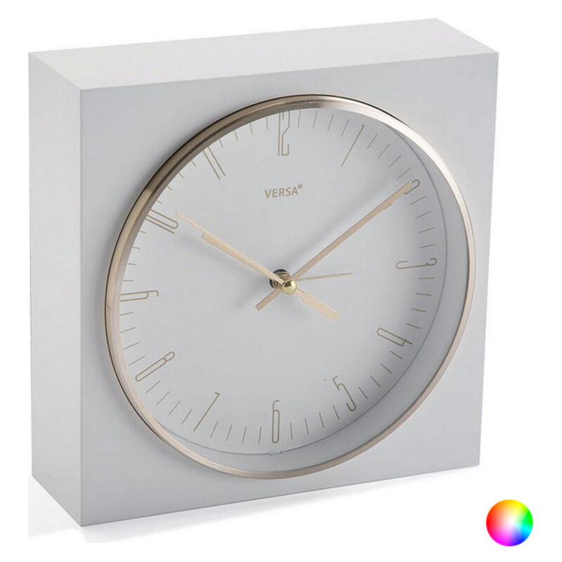 

BigBuy Home Reloj-Despertador Plástico (6,5 x 16,5 x 16,5 cm) Gris