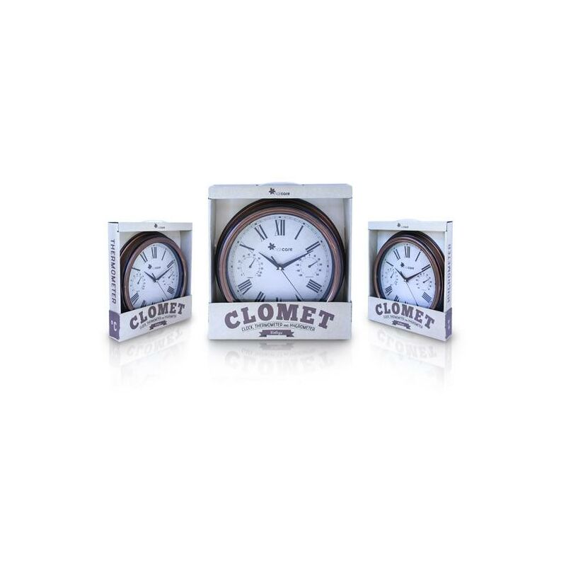 

Reloj termómetro e higrómetro Vintage